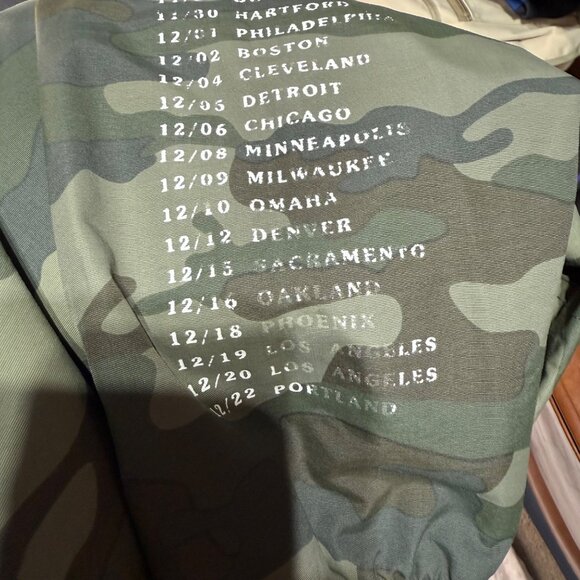Travis Scott Astroworld Camo Windbreaker Jacket Anorak Size Large Camouflage - Picture 12 of 12